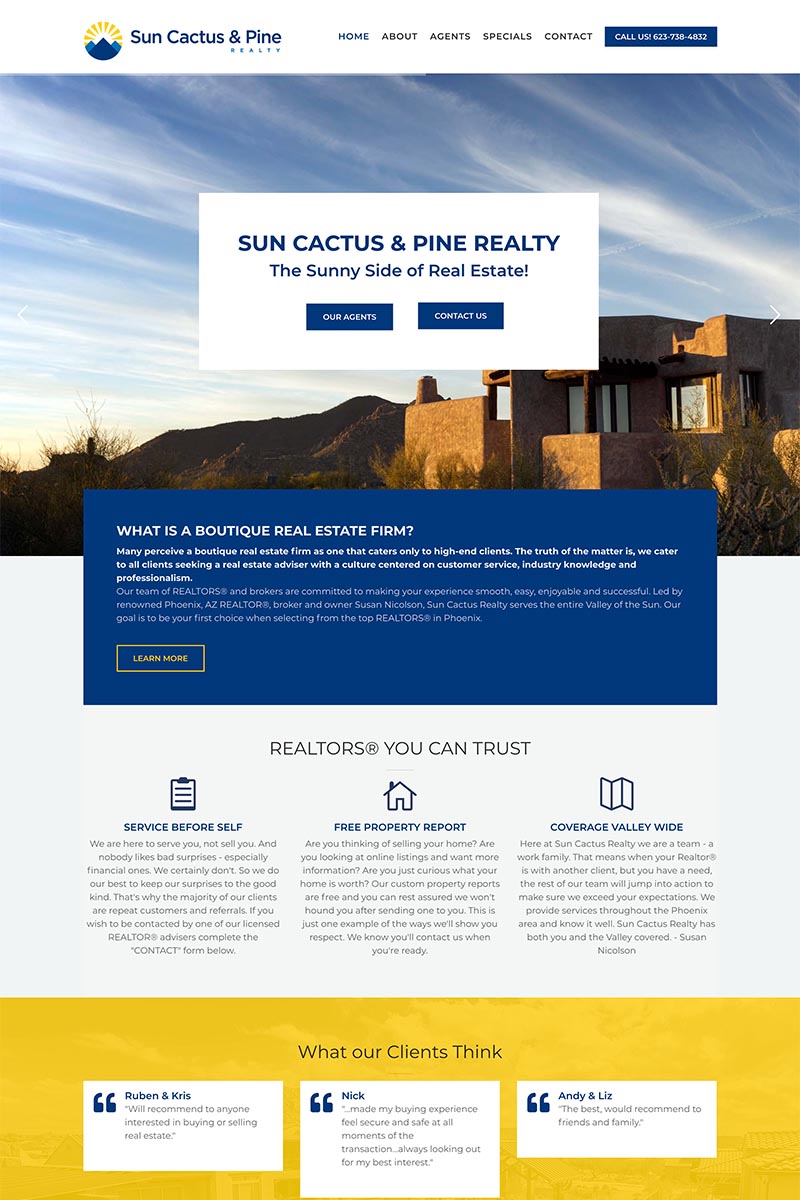 scandp<br>realty website example
